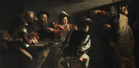 Vocazione di san Matteo, Caravaggio.