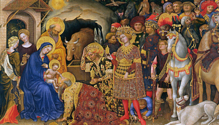 Adorazione dei Magi, Gentile da Fabriano.