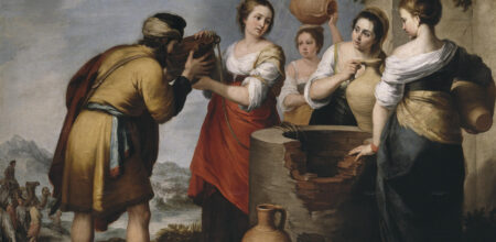Rebecca ed Elezearo al pozzo, Bartolomé Esteban Murillo, Museo del Prado, Madrid.