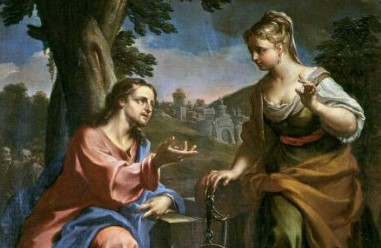 Gesù e la donna samaritana al pozzo