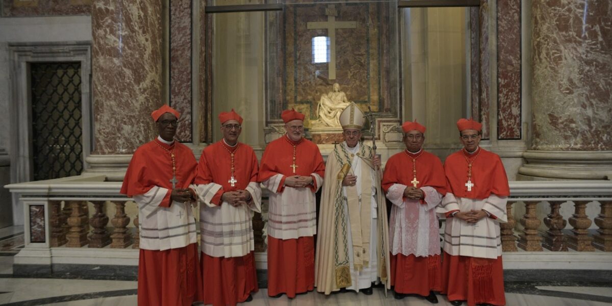 Cinque nuovi cardinali per la chiesa