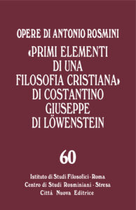"Primi elementi di una filosofia cristiana"