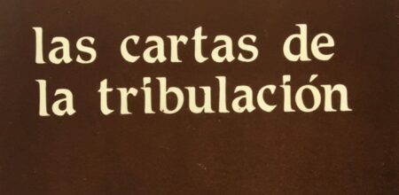 La copertina del volume "Las cartas de la tribulacion"