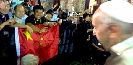 Papa Francesco in Myanmar. Foto: Antonio Spadaro