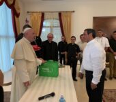 Papa Francesco con i gesuiti del Centro America (foto: Antonio Spadaro)