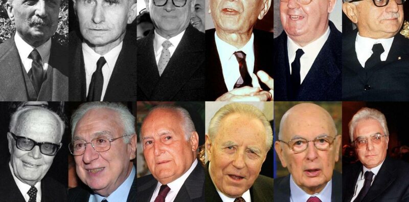 I presidenti della Repubblica