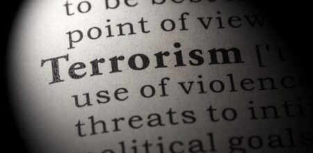 Dictionary definition of the word terrorism (iStock/Devonyu)