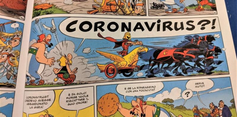 «Asterix» in lutto