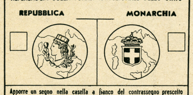 Il 75° anniversario del Referendum istituzionale