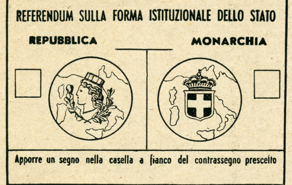 Il 75° anniversario del Referendum istituzionale