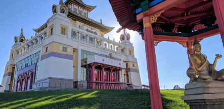 Buddhist temple in Elista