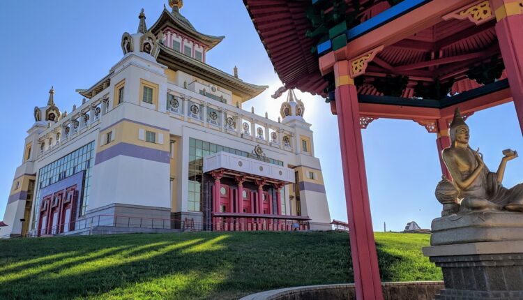 Buddhist temple in Elista