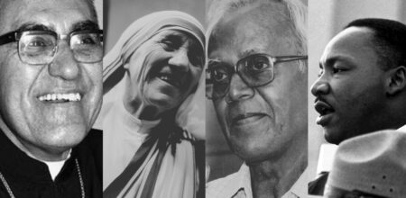 Oscar Romero, Madre Teresa di Calcutta, Stan Swamy, Martin Luther King