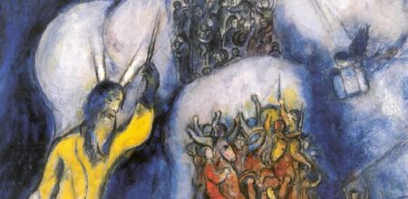 Marc Chagall, “Crossing the Red Sea”.