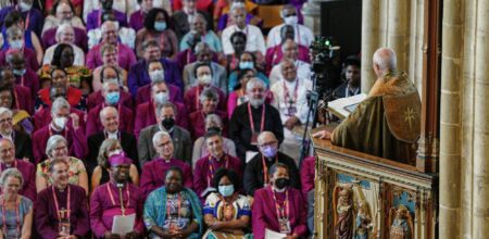 La chiusura della Conferenza di Lambeth 2022 nella Cattedrale di Canterbury.