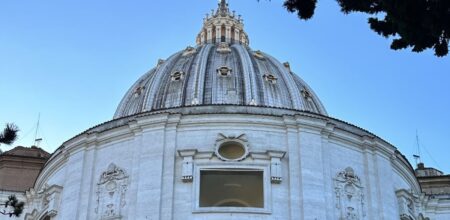 La cupola di San Pietro.