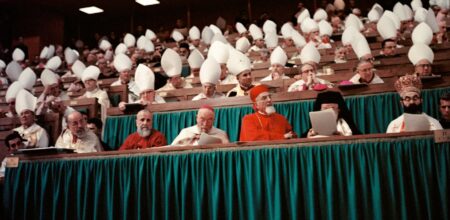 momento dei lavori del Concilio Vaticano II