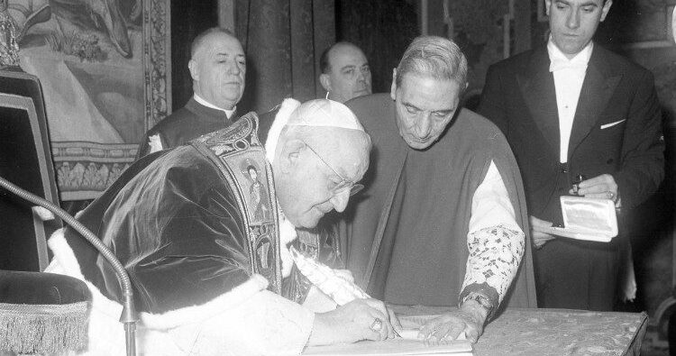 La solenne apertura del Vaticano II