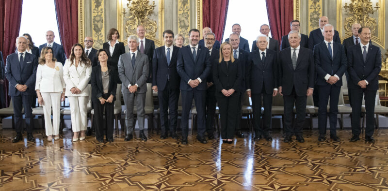 I primi passi del governo Meloni