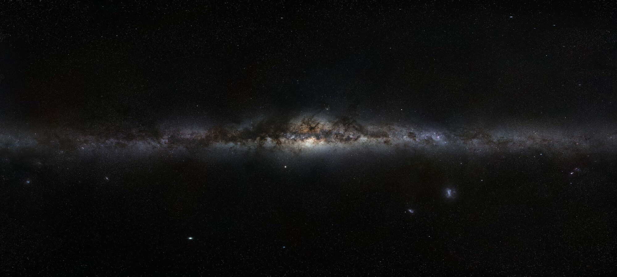Milky Way 360° Panorama by ESO GigaGalaxy Zoom Project