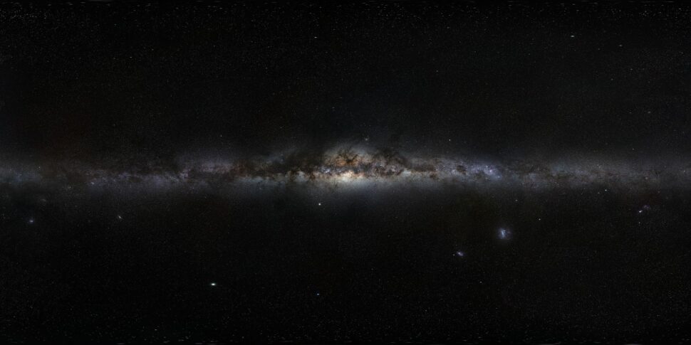 Milky Way 360° Panorama by ESO GigaGalaxy Zoom Project