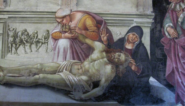 Luca Signorelli, “Pietà” (Cattedrale di Orvieto).