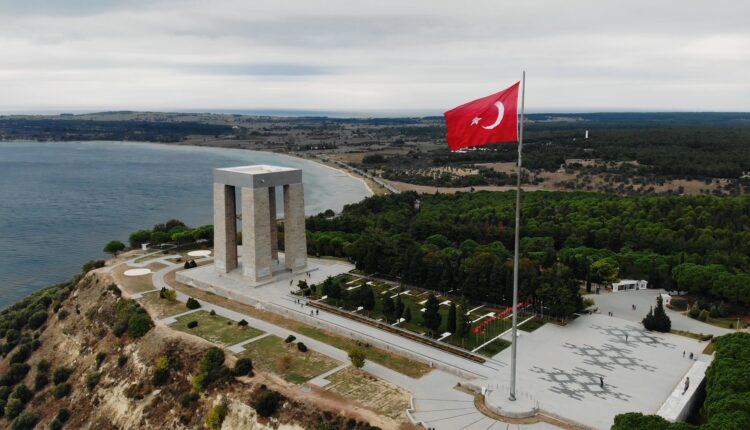 Memoriale dei martiri di Canakkale, Turchia.