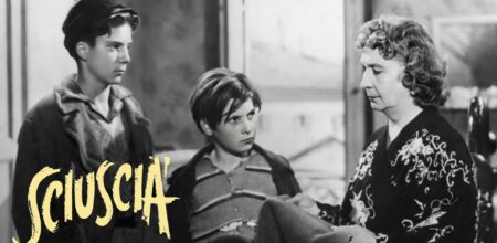 Un frame da “Sciuscià”, di Vittorio De Sica, primo film italiano a vincere un Oscar.