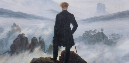 Caspar D. Friedrich, “Viandante sul mare di nebbia”.