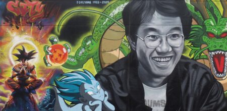 Murale di Dragon Ball in omaggio ad Akira Toriyama, Lima. (foto: Mayimbú/Wikimedia)