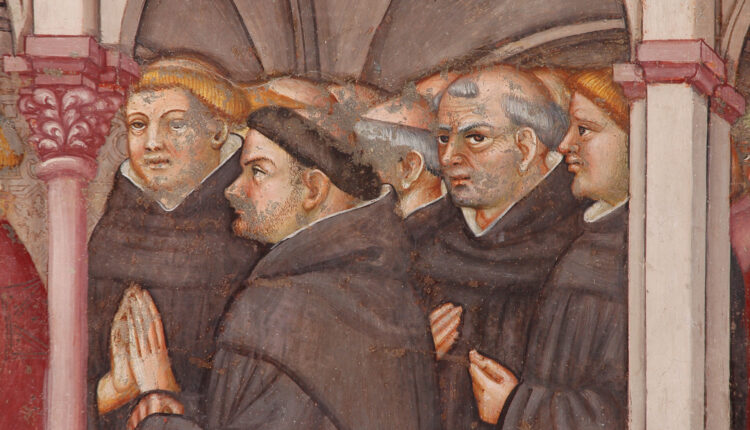 Storie Agostiniane di Ottaviano Nelli, Chiesa di Sant'Agostino, Gubbio.