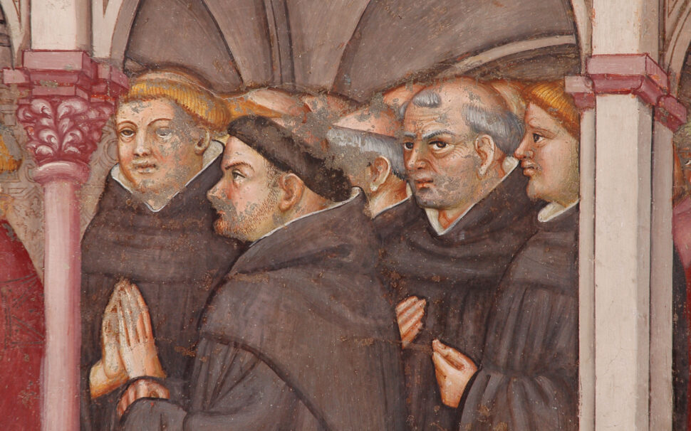 Storie Agostiniane di Ottaviano Nelli, Chiesa di Sant'Agostino, Gubbio.