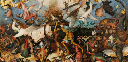Caduta degli angeli ribelli di Pieter Bruegel il Vecchio, 1562.