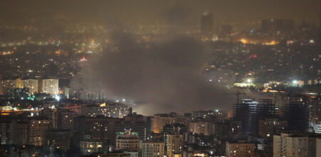 Attacco israeliano a Teheran all'alba di venerdì 13 giugno 2025 (Mehr News Agency/Wikimedia)