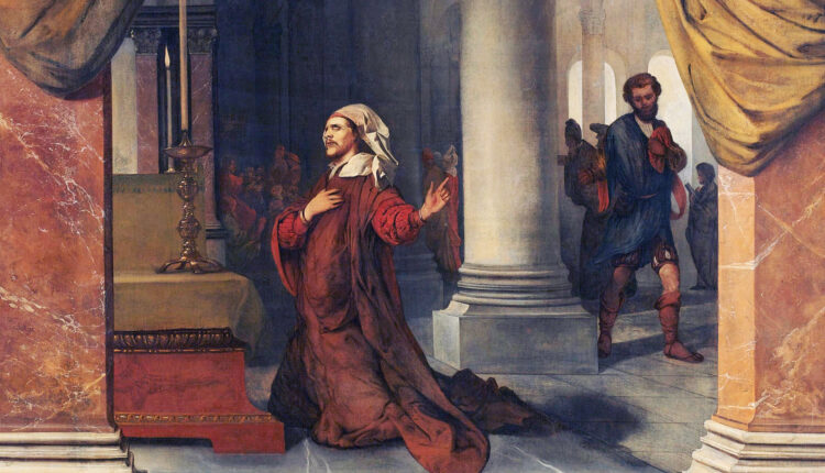 Il fariseo e il pubblicano, Barent Fabritius, 1624–1673. (Foto: Wikimedia).