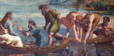La Pesca miracolosa di Raffaello Sanzio.