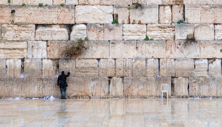 Gerusalemme, muro occidentale.