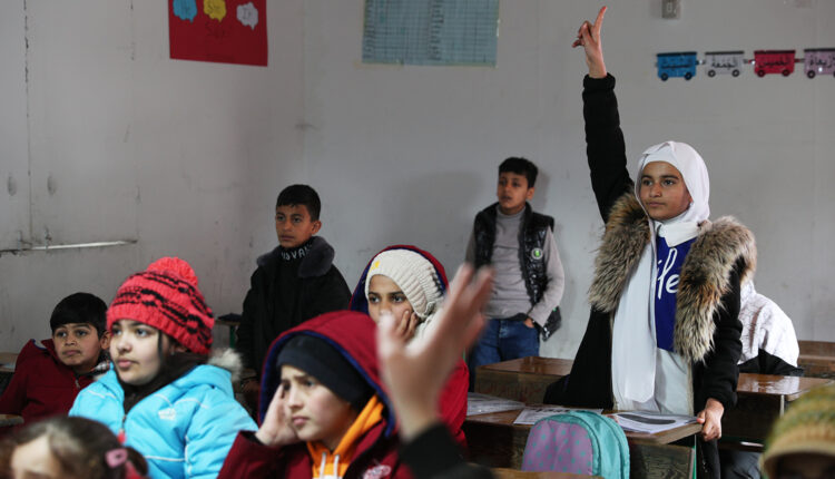 Una scuola del Jesuit Refugee Service a Bar Elias, in Libano (© Francesco Malavolta / Jesuit Refugee Service)