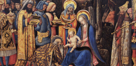 Antonio Vivarini e Giovanni D'Alemagna, Adorazione dei Magi.