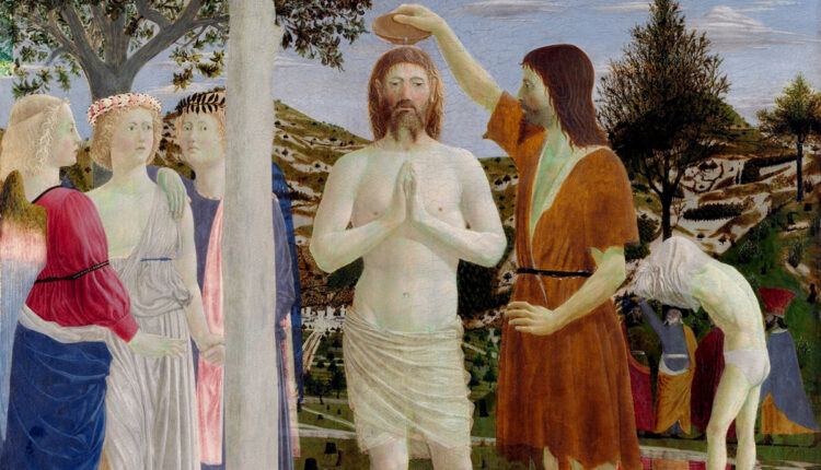 Il Battesimo del Cristo, Piero della Francesca.