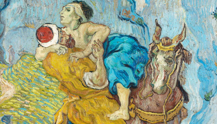 Il buon samaritano. Vincent van Gogh, 1890.