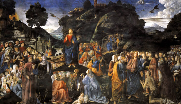 Il Sermone della Montagna, di Cosimo Rosselli.