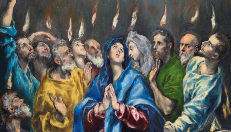 Pentecoste, El Greco (particolare).