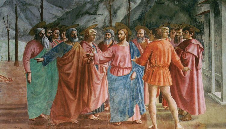 Il pagamento del tributo, Masaccio.