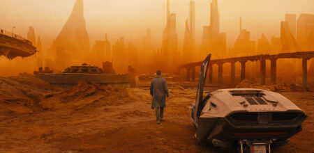 Un fotogramma del film Blade Runner 2049.