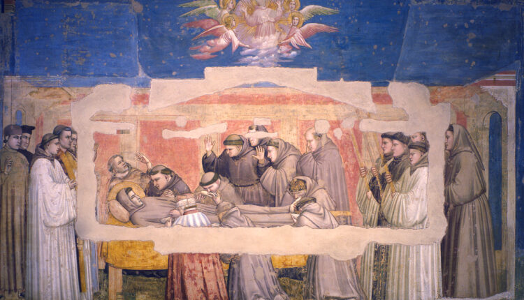Transito di San Francesco, Giotto di Bondone.