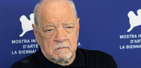 Paul Schrader al Festival di Venezia 2026. Foto: LucaFazPhoto/Wikimedia